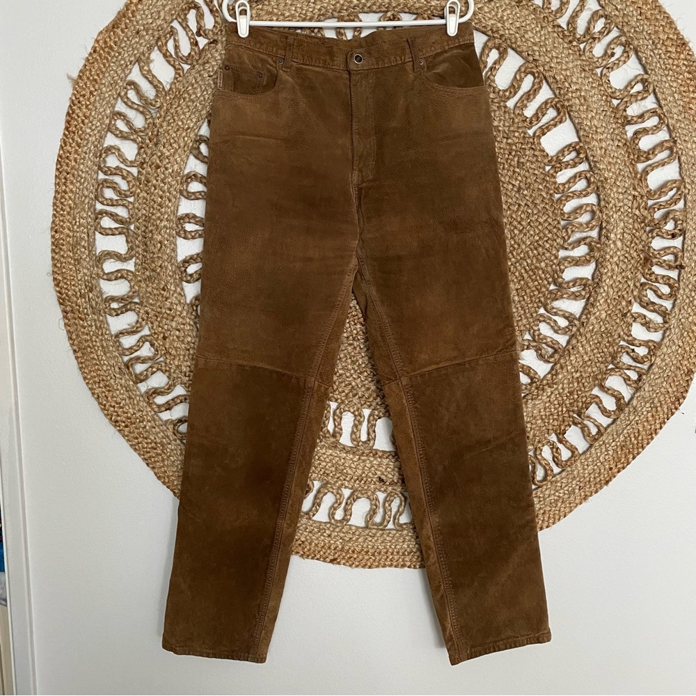 COPY - Vintage Skotts Suede,  100% suede leather pants.